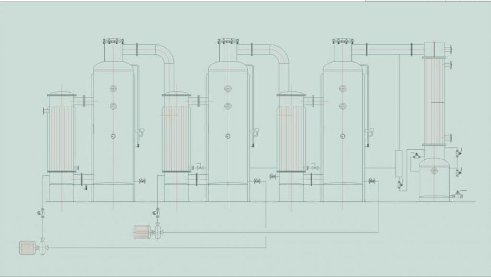 河南雙誠環(huán)保專業(yè)生產(chǎn)廢水廢氣循環(huán)設(shè)備單效蒸發(fā)器，多效蒸發(fā)器。